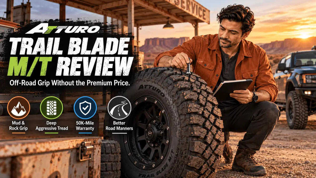 Atturo Trail Blade M/T mud-terrain tire
