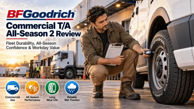BFGoodrich Commercial T/A All-Season 2 tire for work trucks and vans