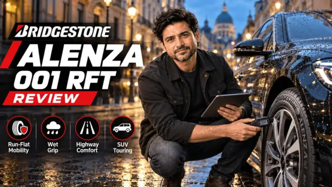 Bridgestone Alenza 001 RFT run-flat tire for SUVs
