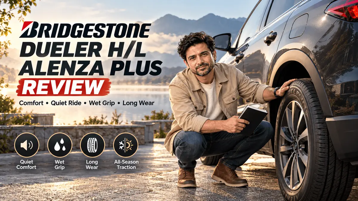Bridgestone Dueler H/L Alenza Plus highway tire