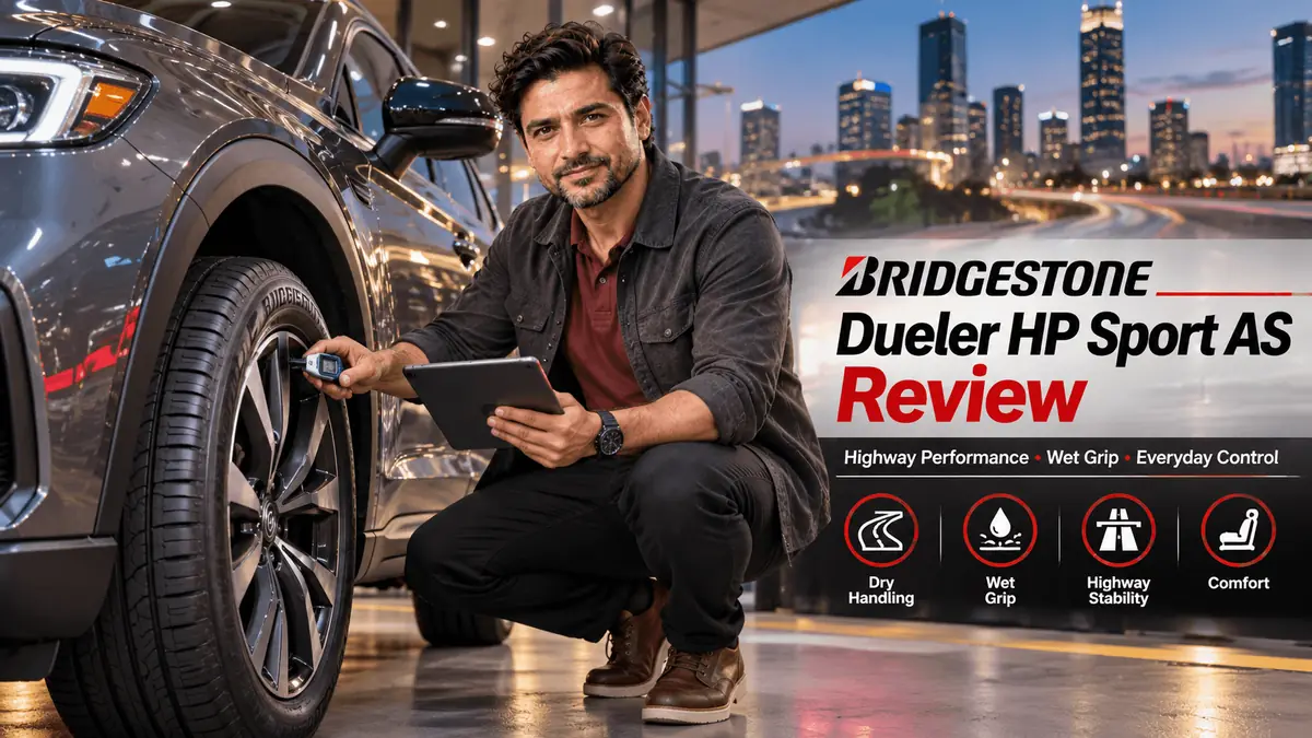 Bridgestone Dueler H/P Sport AS tire for SUVs