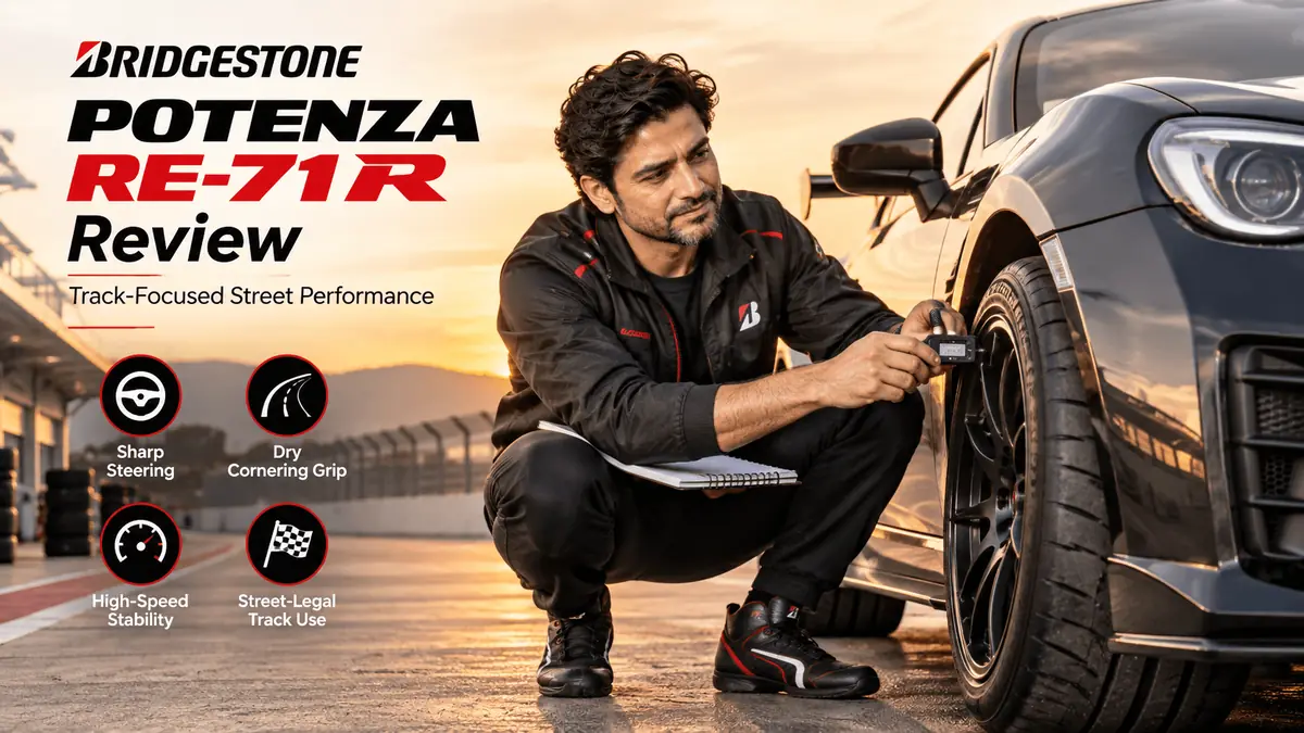 Bridgestone Potenza RE-71R summer tire