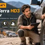 Continental Conti Terra HD3 drive-axle tire on a work truck