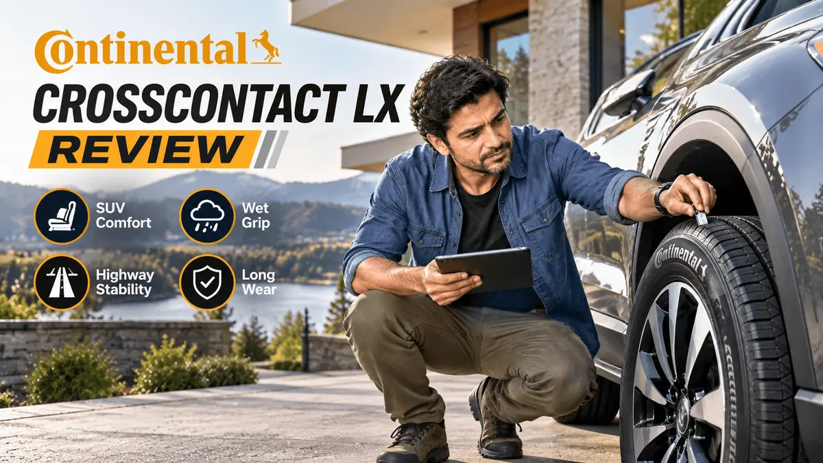 Continental CrossContact LX all-season tire for SUVs