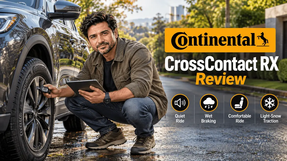 Continental CrossContact RX highway tire