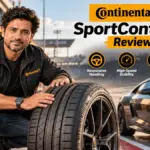 Continental SportContact 6 summer tire on track