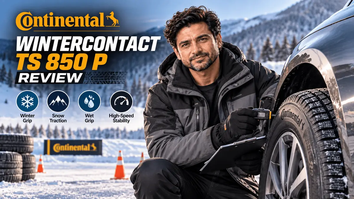 Continental WinterContact TS 850 P performance winter tire