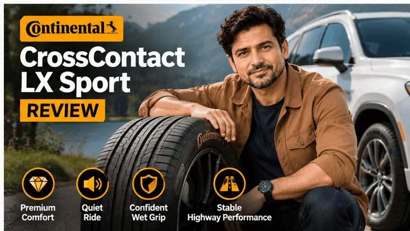 Continental CrossContact LX Sport tire for SUVs