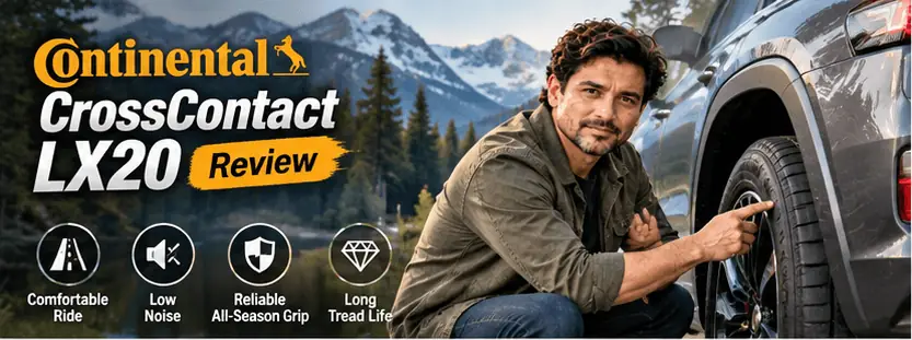 Continental CrossContact LX20 all-season tire
