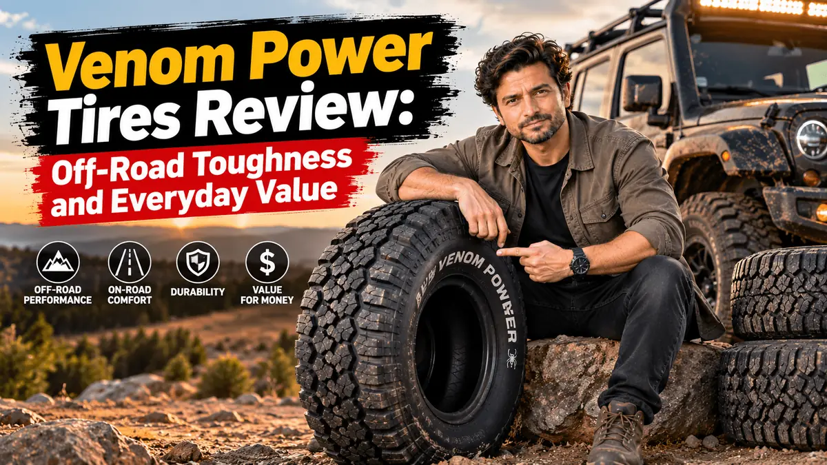 Venom Power off-road tires for trucks and SUVs