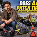 Roadside flat tire repair