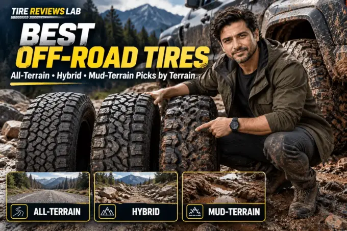 Off-road tires for different terrain