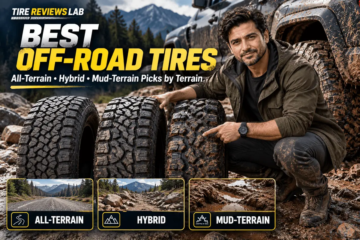 Off-road tires for different terrain