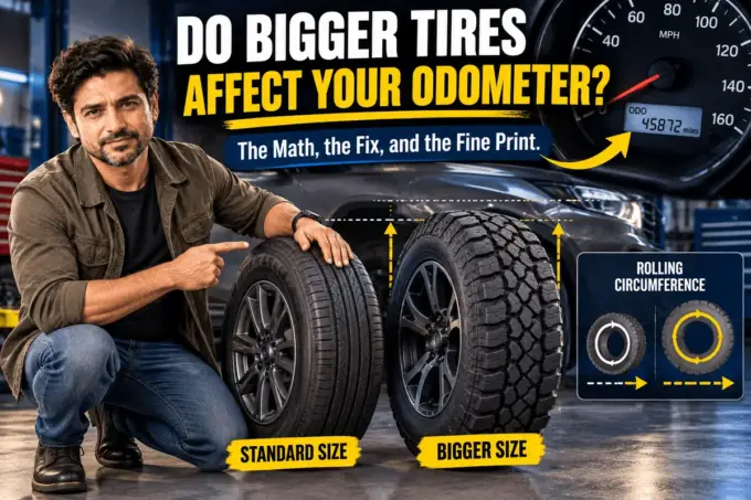 Bigger tires and odometer accuracy