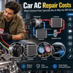 Car AC repair costs