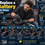 Replacing a car battery
