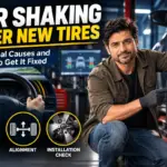 Car shaking after new tires