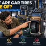 Inside a car tire: materials and construction