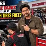 Flat tire repair at Discount Tire