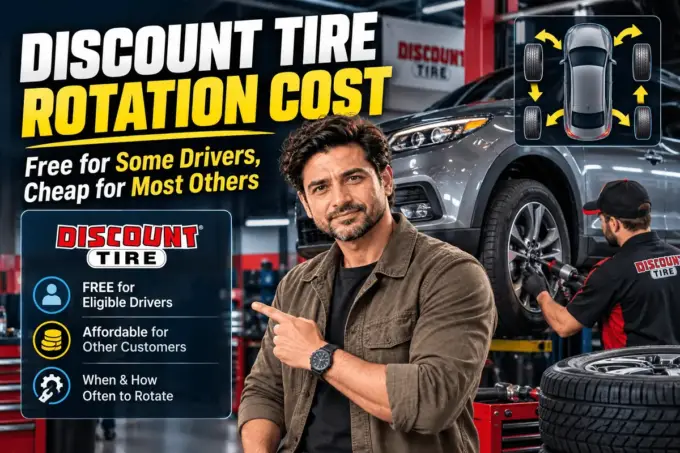 Tire rotation at Discount Tire