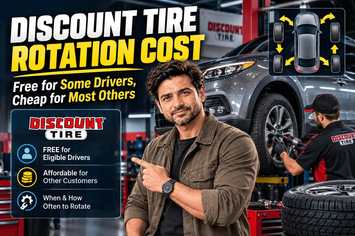 Tire rotation at Discount Tire