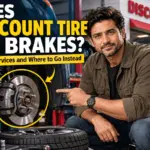 Brake service at Discount Tire