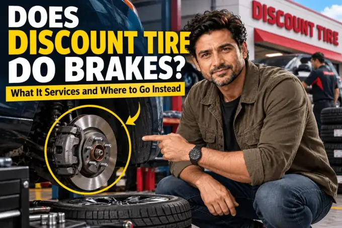 Brake service at Discount Tire