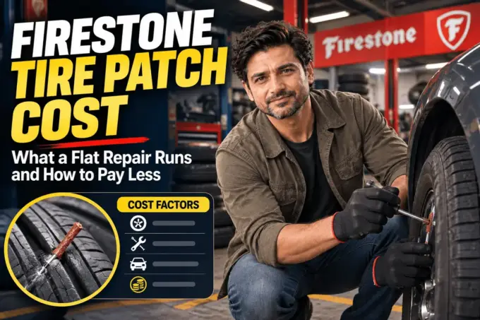 Tire patch at Firestone
