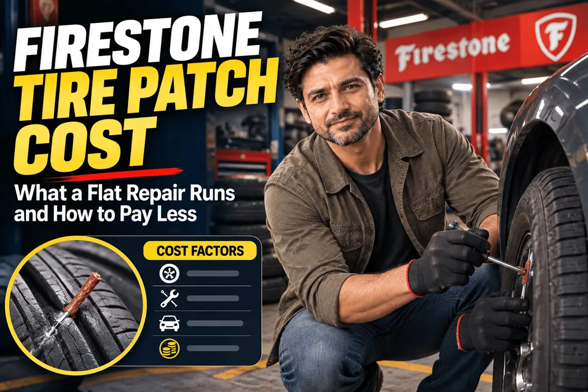 Tire patch at Firestone