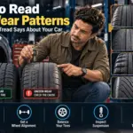 Reading uneven tire wear patterns