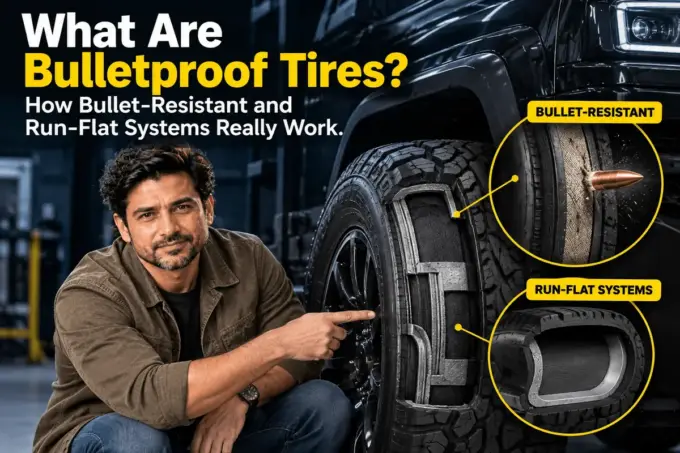 Bulletproof and run-flat tire construction