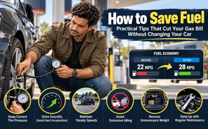 Tire pressure and fuel-saving tips