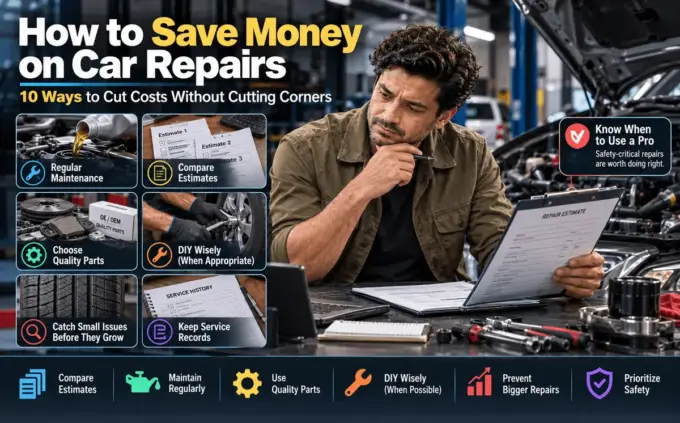 Saving money on car repairs