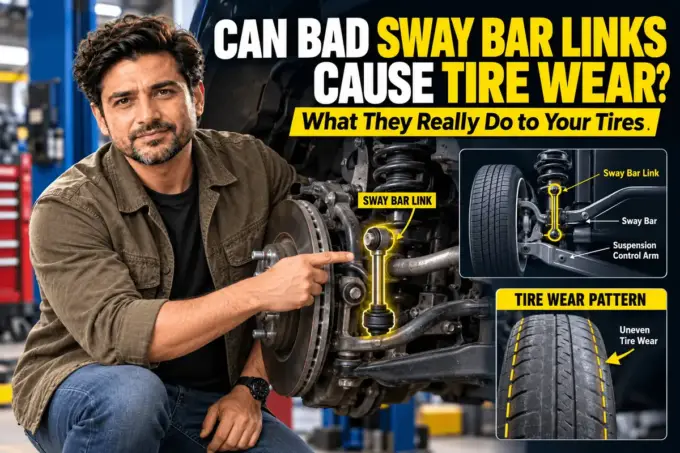 Sway bar links and tire wear