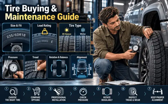 Tire buying and maintenance guide