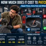 Tire patch repair and costs