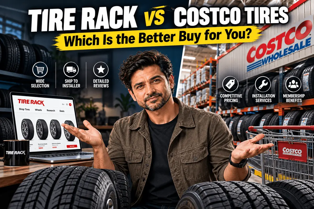 Tire Rack and Costco tires compared