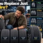 Replacing one tire versus a full set