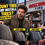 Used and new tires compared