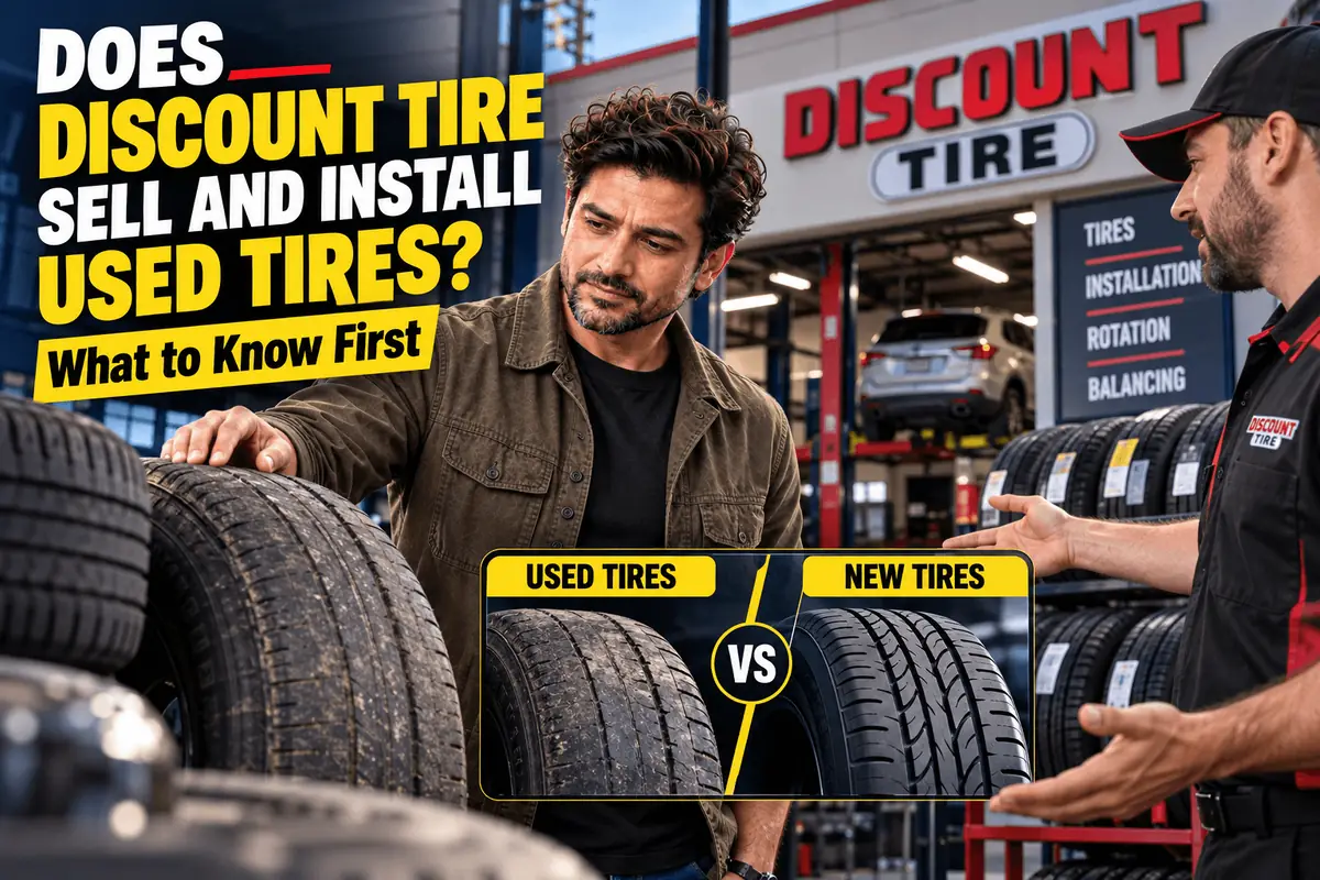 Used and new tires compared