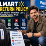 Returning tires to Walmart