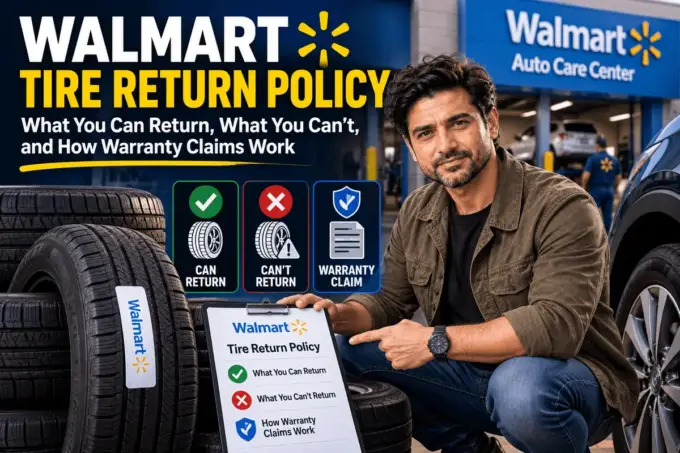 Returning tires to Walmart