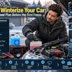 Preparing a car for winter