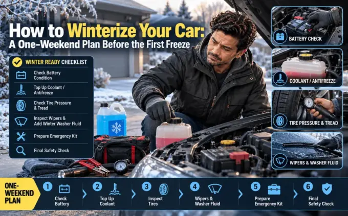 Preparing a car for winter