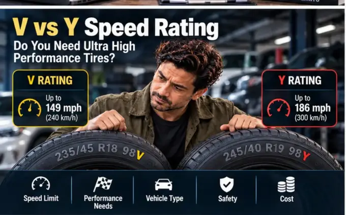 V and Y speed rating performance tires