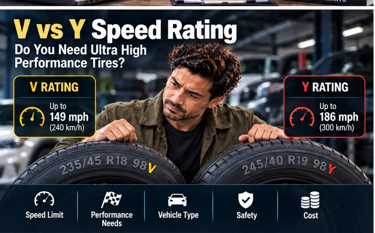 V and Y speed rating performance tires